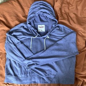 Lightweight Blue Hoodie